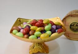 Renkli Çikolatalı Badem Draje 1Kg.