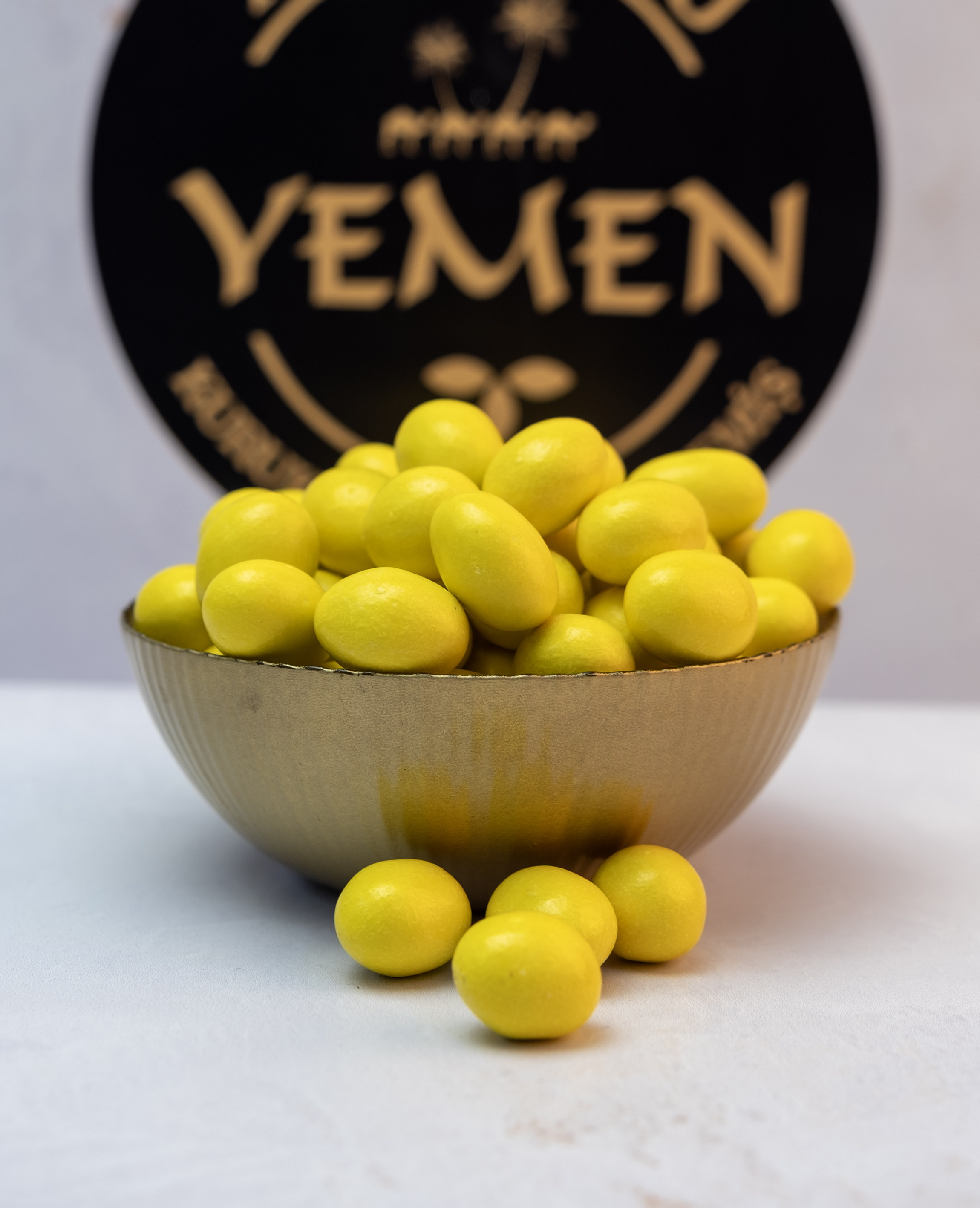 Limon Aromalı Badem Draje