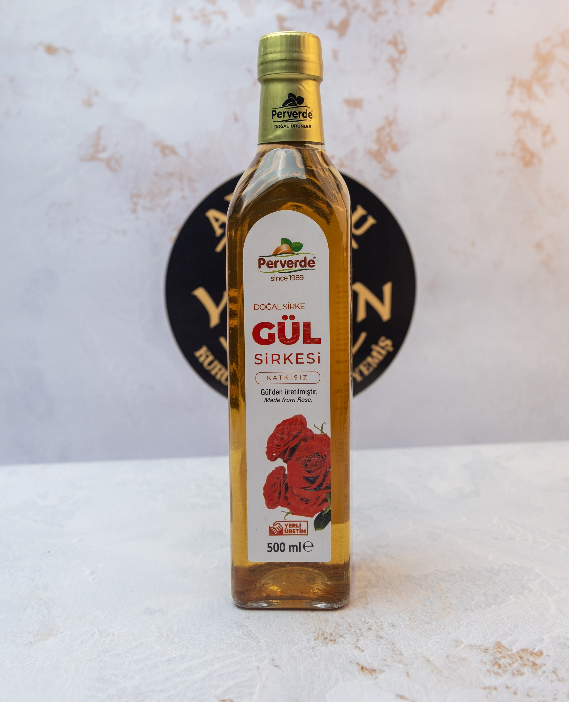 Gül Sirkesi 500 ML.